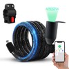 Bicycle Lock with Fingerprint, Eseesmart Cable Lock with Fingerprint App,