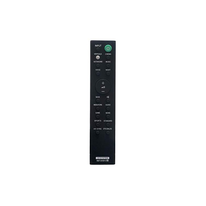 RMT-AH501U Replace Remote Control fit for Sony Soundbar HT-X8500 HTX8500