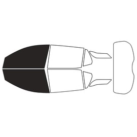 Rvinyl Window Tint Kit Compatible with GMC Terrain 2018-2024 - Front Precut Kit - 20%