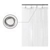 Barossa Design Small Shower Curtain Liner for Stall Size 36