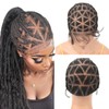OTO BELLA Braided Wig Cap with Baby Hair for Crochet