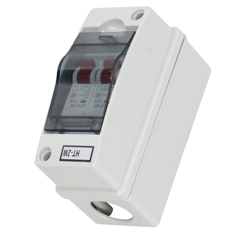 Miniature Circuit Breaker DZ47 63 16A 400V 2 Pole Waterproof