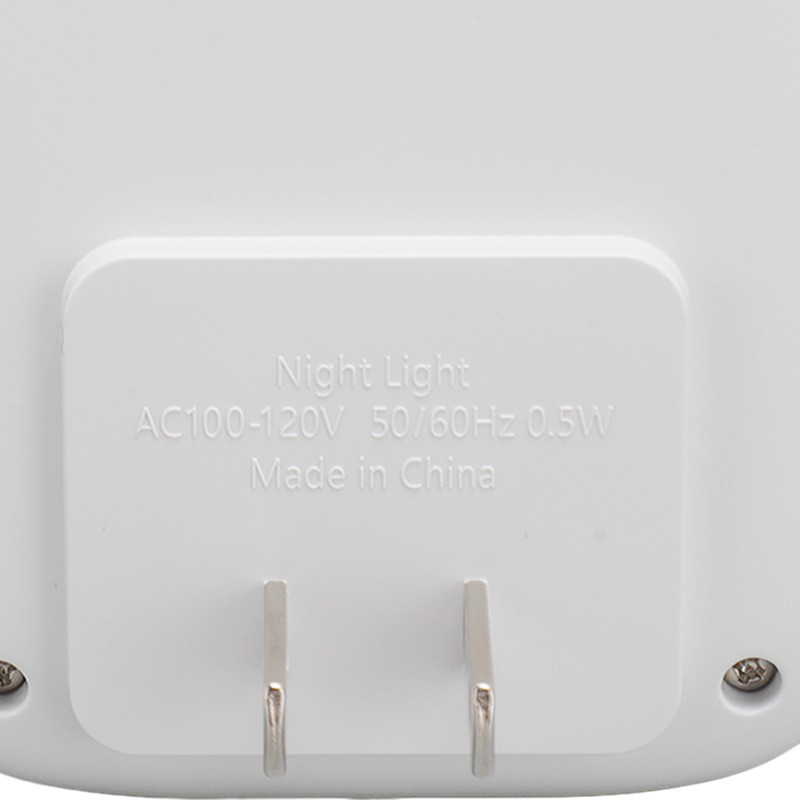 2pcs LED Sensing Night Light 2700K Soft White Plug in