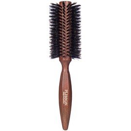 Plisson 14 Row Round Hair Brush 100% Wild Boar