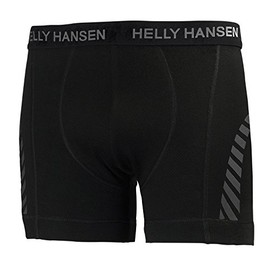 Helly Hansen Hommes HH Lifa Caleçon en mérinos, Noir, L