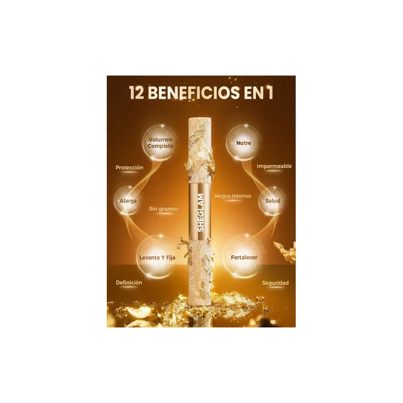 Sheglam All-in-one 24k Multi-efecto Máscara De Pestañas
