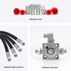 Joytrace Three-Way Diverter Valve Kit for 1-2 Ton Mini Excavators