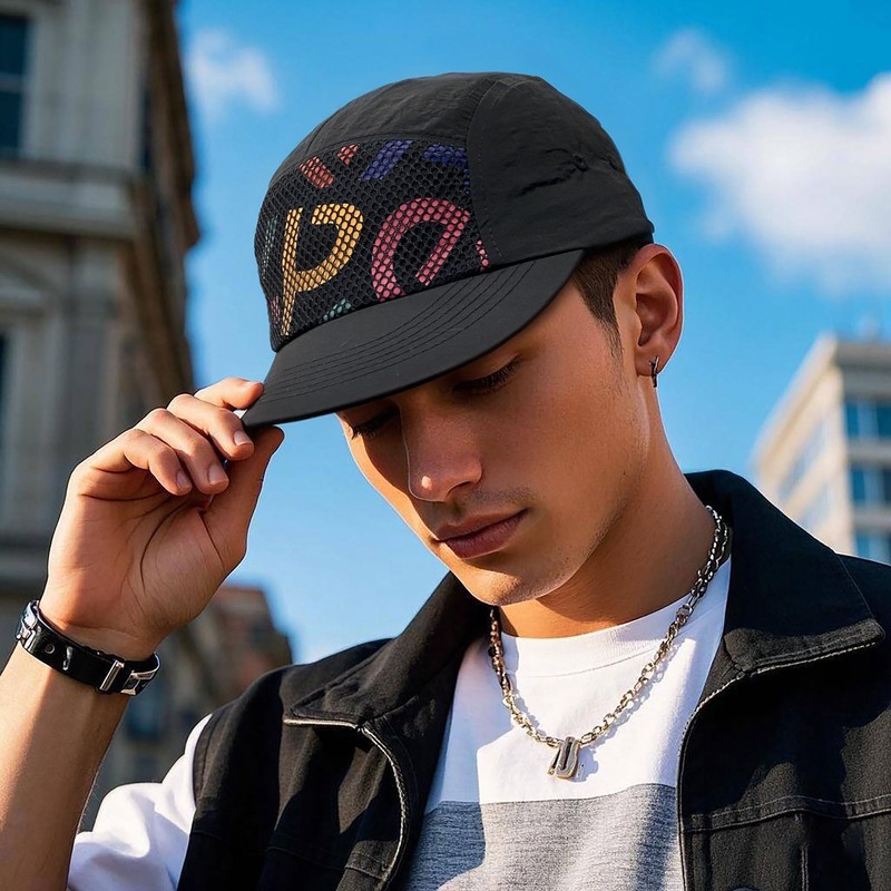 Clape Quick-Drying Camp Hat, Lightweight Breathable Waterproof Nylon 5 Panel