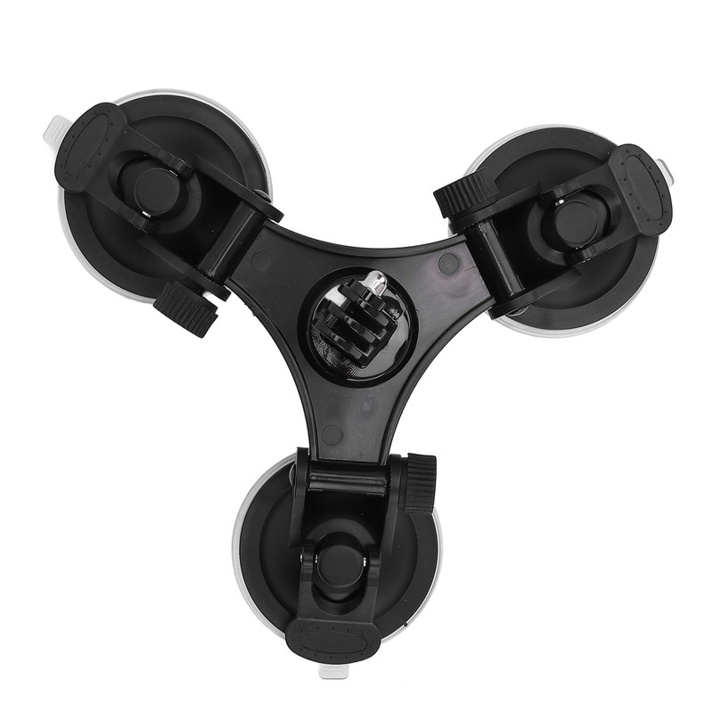 Mini Suction Cup Mount, Triangular Satellite Suction Cup Mount, Weatherproof