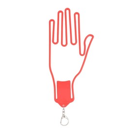 Hokushin Trading HTC Golf Glove Hanger Red S-XL [8.7 - 10.2 inches (22 - 26 cm)] With Hook WGS005