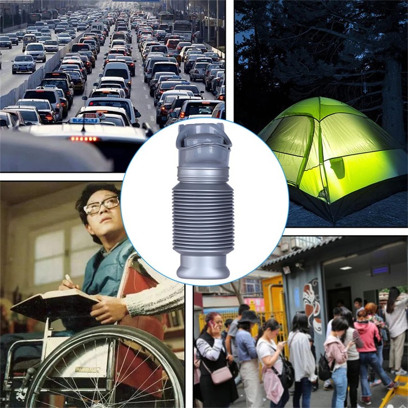 NUOOO Emergency Urinal Shrinkable Pee Bottle 600ML Portable Potty Urinal