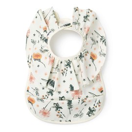 Elodie Details Baby Feeding Bib for Baby and Toddlers, Waterproof with Pocket, Scandinavian Design (Meadow Flower)