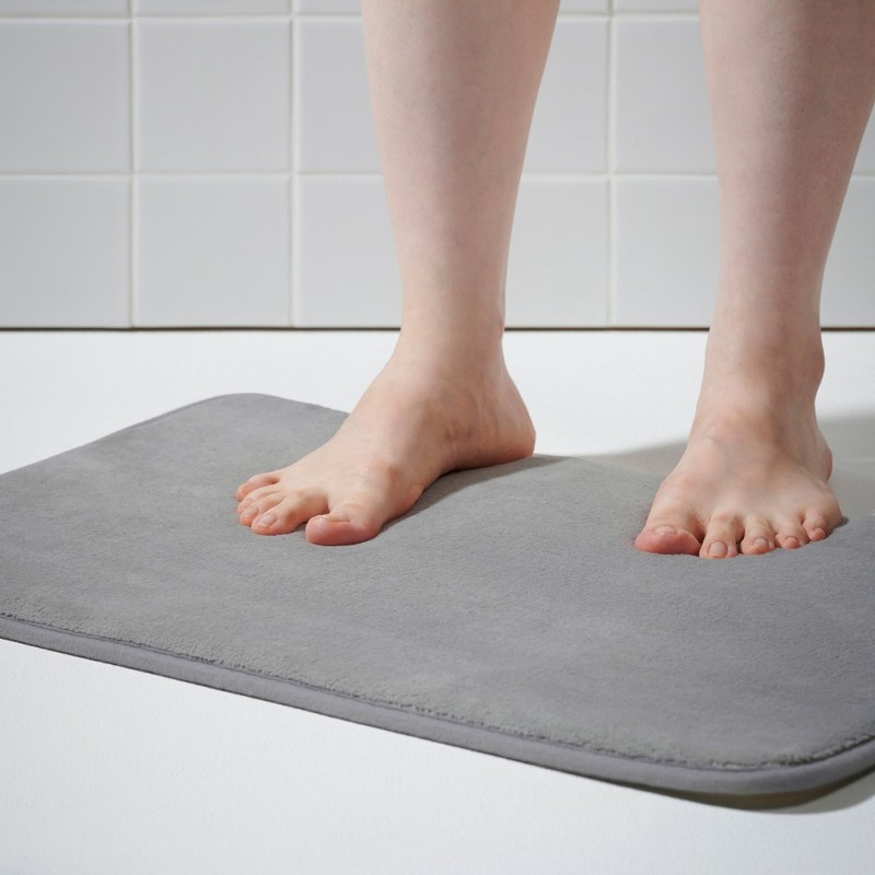 JAJU [JAJU] Plush Memory Foam Bath Mat _ 2 pcs