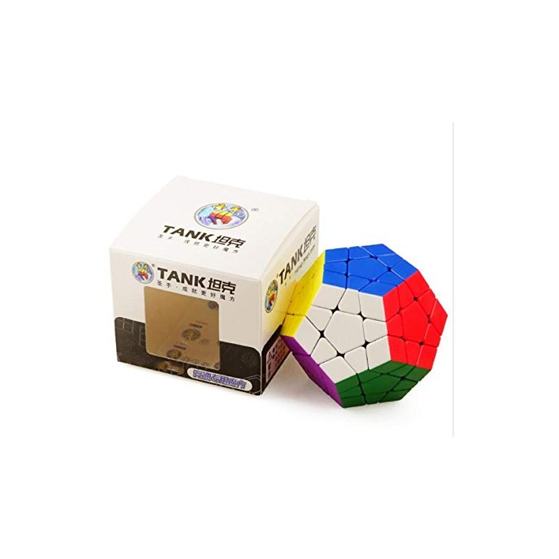 CuberSpeed 12-Side 3x3 Pentagonal Dodecahedron Tank Minx Speed Cube Puzzle