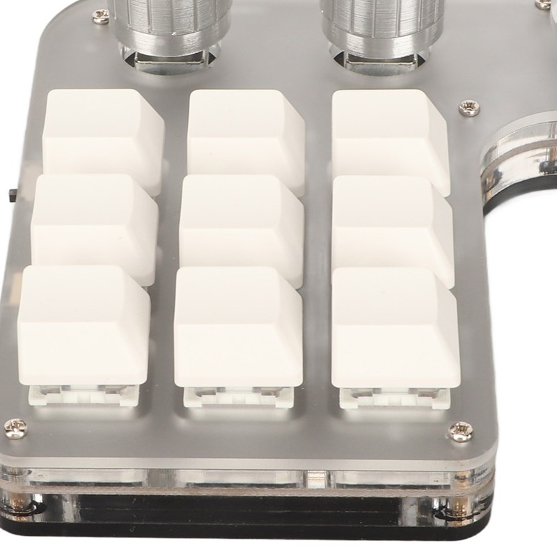 DIY Programmable Keyboard with RGB Light 9 Keys 3 Knobs