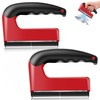 2 Pack 100 Lb Magnet with Handle, Powerful Magnetic Pickup