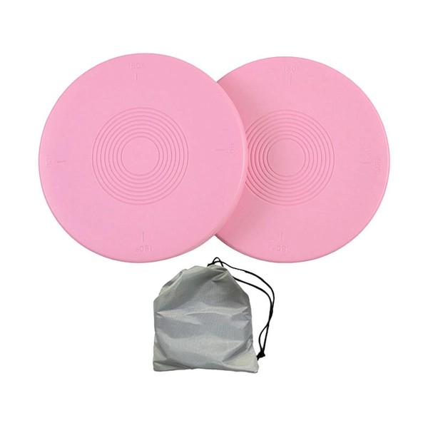 Venbytech for 2 Pieces Ballet Turning Board Rotating Plate Improving