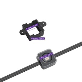 LED Light Mounting Clips for Govee H705 H805, (Non-Pro Version) 40 Sets with Screws, Black