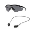 Oakley OO9343 Sunglasses Bundle: OO 9343 934301 Polished Black and