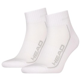 HEAD Calcetines All Sports Performance Quart 2 Pairs Blanco Talla 43/46
