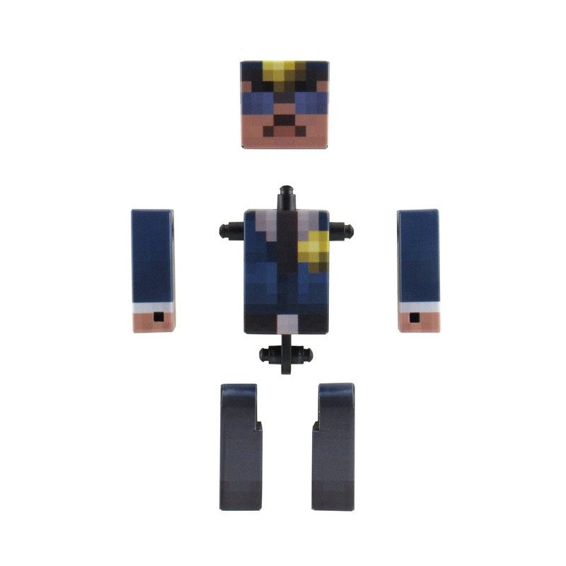 EnderToys Police Man Action Figure