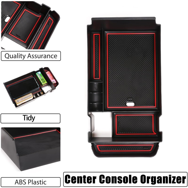 LLKUANG Center Console Organizer Tray Compatible with 2019 2020 2021