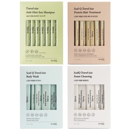Travel Kit Zero Waste Travel Toiletries Set of 4 / 트래블키트 제로웨이스트 여행용 세면도구 4종 세트