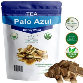 Palo azul, Kidney Wood (16.1oz/1 Pound), Blue Stick Herbal Tea Bark, palo azul tea, Resealable Bag (16.1 Ounce)