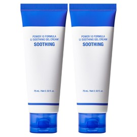 It's Skin Power 10 Formula LI Licorice Julene Soothing Gel Cream, 75ml, 2 pieces / 잇츠스킨 파워 10 포뮬라 엘아이 감초줄렌 수딩 젤 크림, 75ml, 2개
