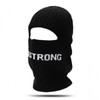 Men's Winter Knit Balaclava Hat - Black Hat LF2615 Solid Black 3ea