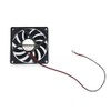 JZK 2 ventiladores de refrigeración silenciosos CC 24 V 8010