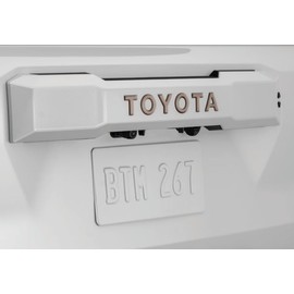 Toyota 4Runner Bronze Tailgate Letter Inserts, 2025+ Models, Adhesive Backing