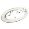 RSVP International Universal Lid Insert Steel & Secure Tempered Glass