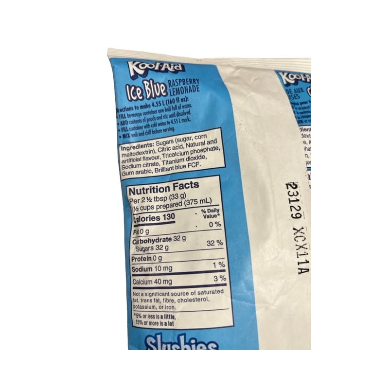 KOOL-AID Ice Blue Raspberry Sugar Sweetened 392g (Pack of 2)