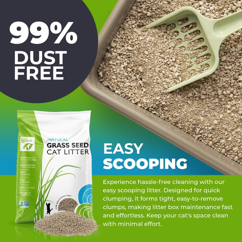 Only Natural Pet - Fast Clumping Cat Litter Non GMO