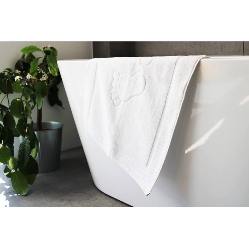 BANANALU Bath Mat Quality 100% Cotton Light Blue (3920) 50
