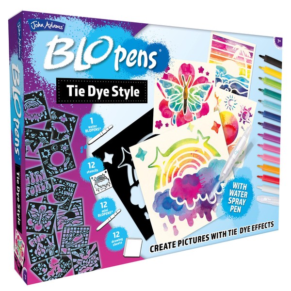 John Adams | BLOPENS® Tie Dye Style: Create amazing pictures with tie dye effects! | Arts & crafts | Ages 7+