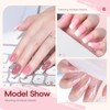PEACECOLOR Poly Nail Gel Starter Set, 6 Colours, Poly Nail