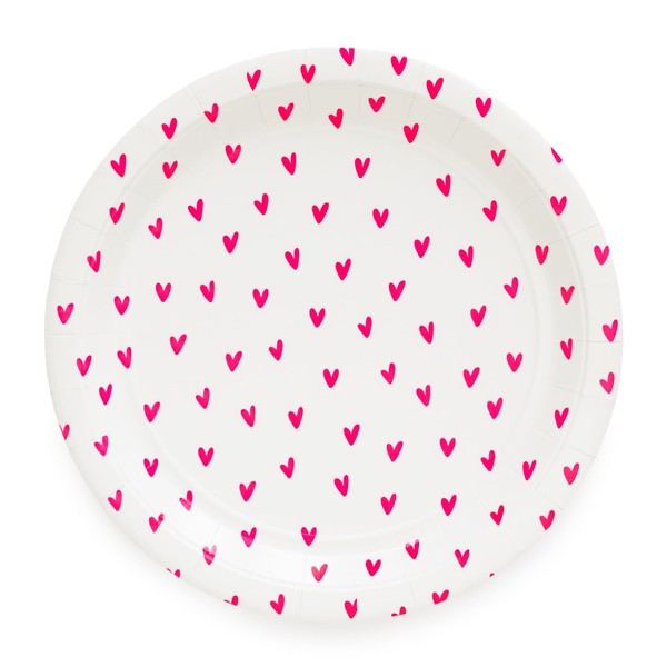 Sugar Paper Large Paper Plates, Pack of 8 Paper Plates,