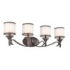 Kichler 45284MIZ - Lacey 4 Light Mission Bronze Vanity Light