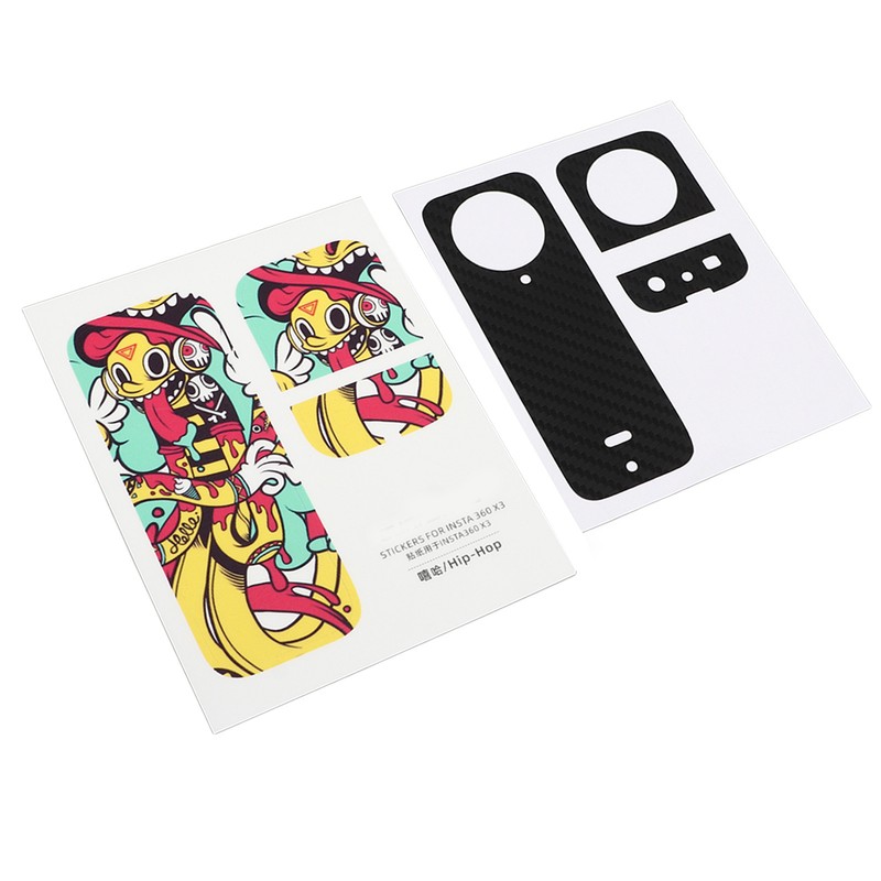 Cartoon Pattern PVC Stickers Panorama Camera PVC Sticker Protective Anti