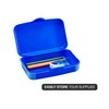 It's Academic Hard Pencil Case, Durable Plastic Pencil Box, Kid-Friendly