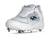 Boombah Viper Pureknit Men's Metal Cleat - White Out -
