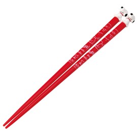 Skater AAD45-A Snoopy Acrylic Chopsticks 8.3 inches (21 cm) with Mascot