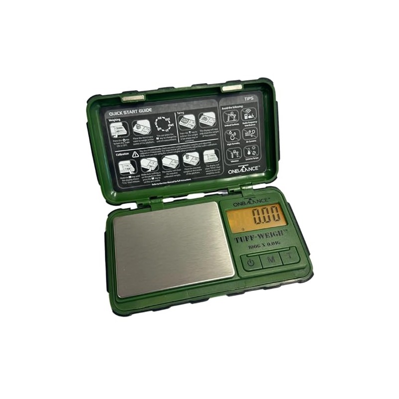 Tuff Weigh Digital Pocket Scale, 100g x 0.01g Precision, Mini