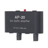 2CH Sound Amp Preamplifier Balanced Input 1/4in 6.5mm Gain Independent