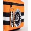 Naruto Shippuden Boys' Backpack Black and Orange Backpack with Adjustable