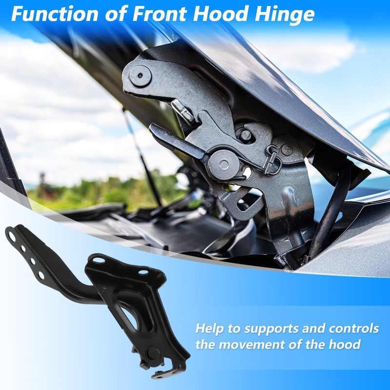A ABSOPRO Front Hood Hinge for Toyota RAV4 2019-2023 for