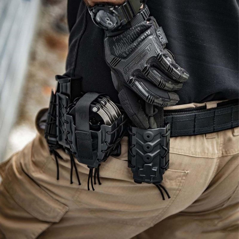 Double Handcuff Holster, Hangcuff Pouc,Open Top Handcuff Case, Cuff Pouch