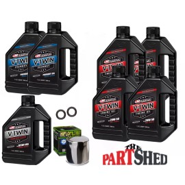 JSI Harley Oil change Kit Oil Change Kit for V-Twin Full Syn. Harley Davidson Ultra Limited (1999-2022)